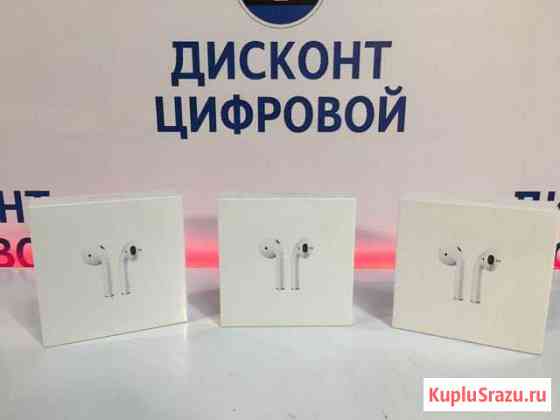 Новые Apple Airpods 2/2+wireless charge (2019) Череповец