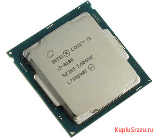 Процессор i3 8100 4 ядра 4 потока Челябинск - изображение 1