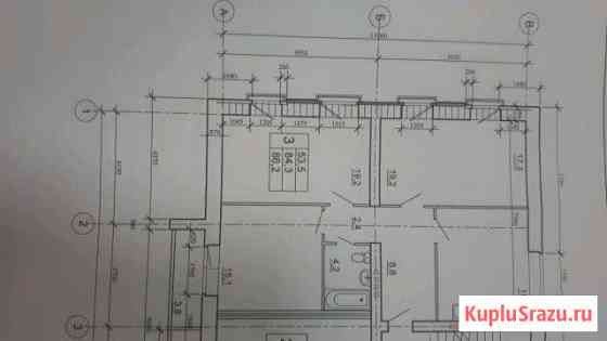 3-к квартира, 86 кв.м., 4/4 эт. Кострома