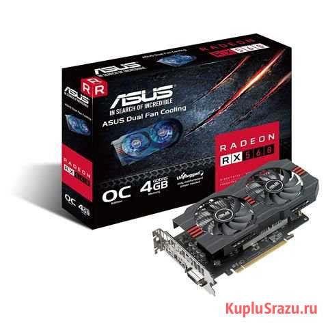 Игровые видеокарты asus RX 560 4гб Дербент - изображение 1