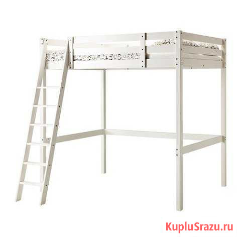Каркас кровати-чердака (цвет дерево) IKEA Ростов-на-Дону - изображение 1