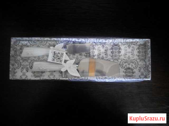 Свадебный сервировочный набор для торта Козельск - изображение 1