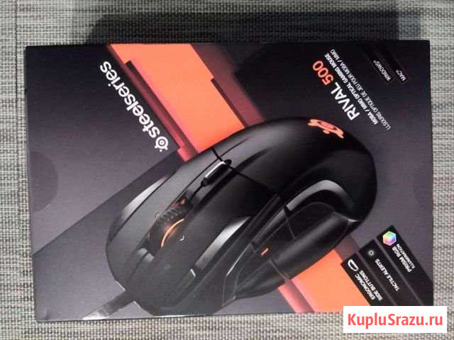 Новая топовая игровая мышка steelseries rival 500 Рязань - изображение 1