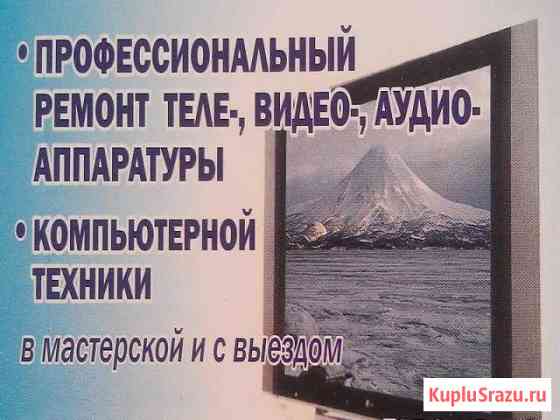 Профессиональный ремонт телевизоров Петропавловск-Камчатский