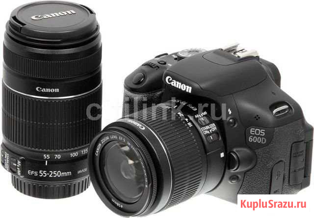Фотоаппарат Canon 600d Пятигорск - изображение 1