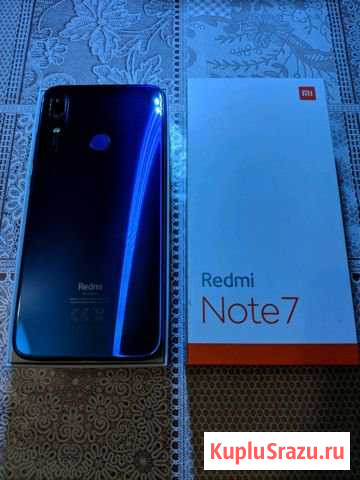 Xiaomi Redmi Note 7 (4/64) б/у Нарткала - изображение 1