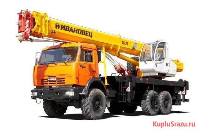 Услуги автокранов 25т-31м (6x6 вездеход) и 25т-22м Истра - изображение 1