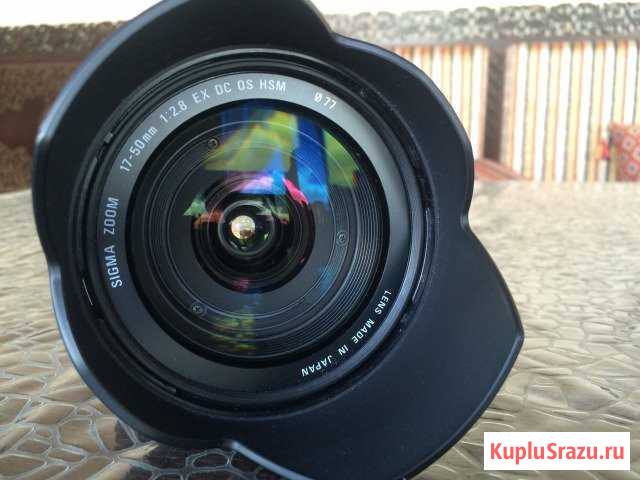 Объектив sigma 17-50 2,8 Мытищи - изображение 1