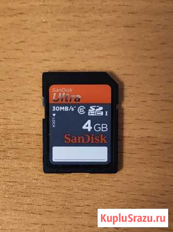 Флэш-карта SanDisk SD 4GB Сочи - изображение 1