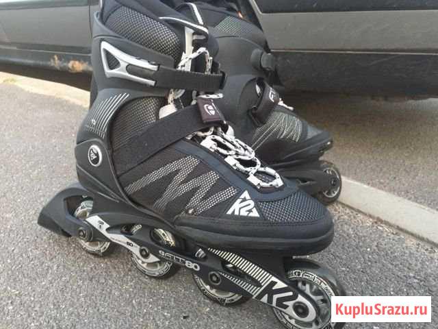 Ролики К2 80м размер 43 Сертолово - изображение 1