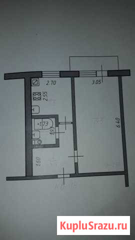 1-к квартира, 36 кв.м., 3/6 эт. Ясногорск - изображение 1