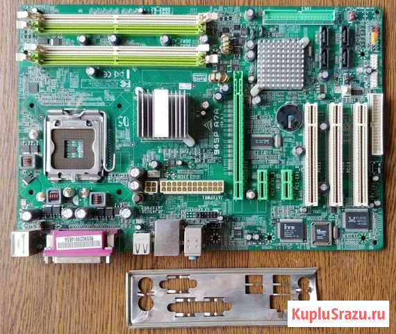 Плата LGA 775 а также кулер Симферополь - изображение 1