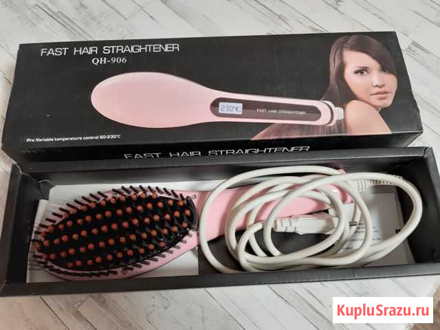 Расческа-выпрямитель fast hair straightener HQT-90 Псков - изображение 1