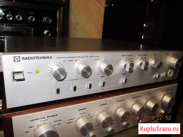 Предварительный усилитель Radiotehnika уп-001 Петропавловск-Камчатский - изображение 1