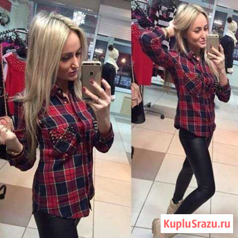 Рубашка в клетку Кострома - изображение 1