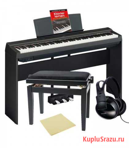 Yamaha P-125B цифровое пианино, банкетка, наушники Воронеж - изображение 1