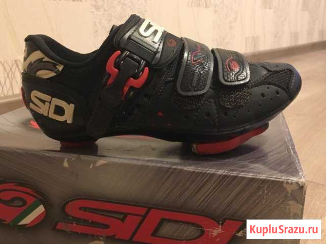 Велотуфли шоссейные sidi 36 размер и педали look Архангельск - изображение 1