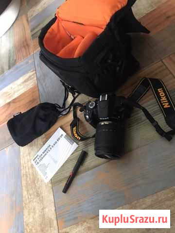 Фотоаппарат Nikon D3200, 18-105 Тихорецк - изображение 1