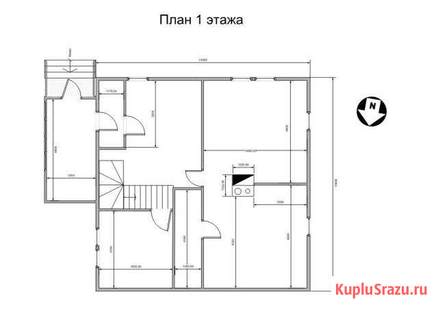 Дом 148 кв.м. на участке 6.1 сот. Кемь - изображение 1