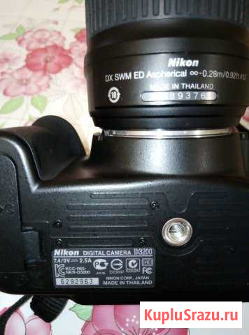 Фотоаппарат Nikon D3200 Тамбов - изображение 1