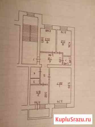 3-к квартира, 70.9 кв.м., 4/5 эт. Петушки