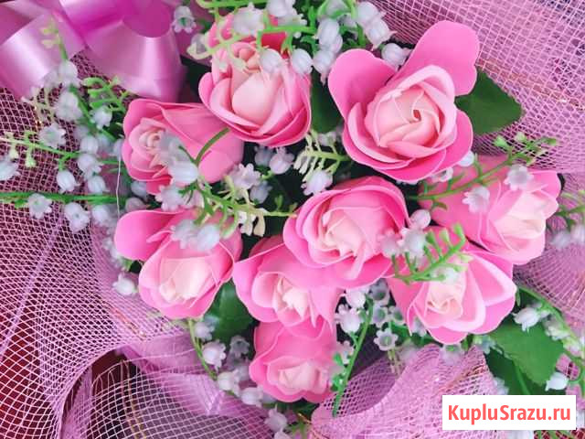 Букет из мыльных роз Нижний Тагил - изображение 1