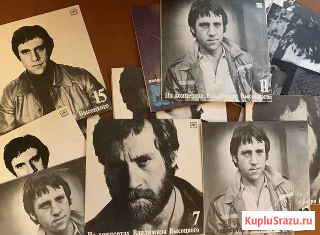 Винил пластинки (полная коллекция Высоцкого 20 пла Ростов-на-Дону - изображение 1