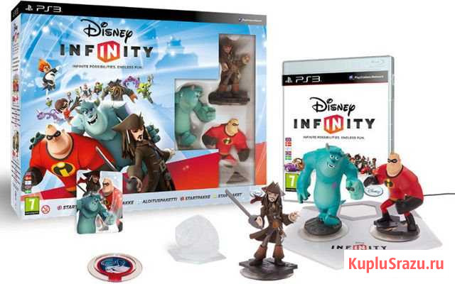Новый набор Disney Infinity 1.0 для PS3 Новочебоксарск - изображение 1