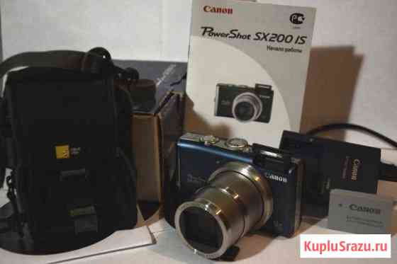 Canon SX200 IS, зарядное устр., аккумулятор, сумка Калуга