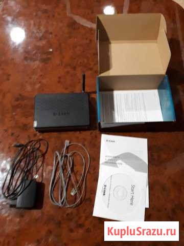 Роутер D-Link DSL 2650U с WI-FI Инжавино - изображение 1