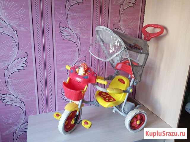 Велосипед-коляска детский Rich toys Новомосковск - изображение 1