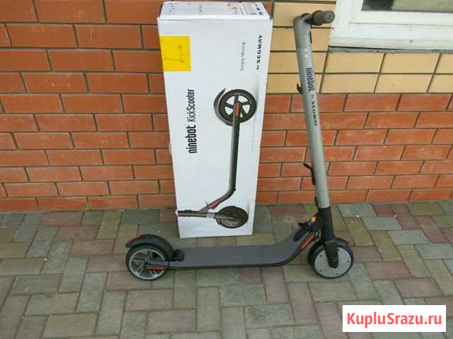 Продам электросамокат ninebot es2 Яблоновский - изображение 1