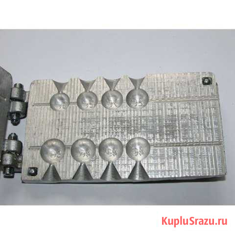 Форма для грузил разборная Чебурашка 30-50гр Коммунарка - изображение 1