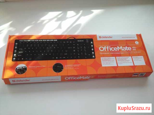 Клавиатура defender OfficeMate MM-810 Новосибирск - изображение 1