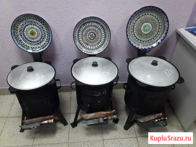Печи под чугунные казаны Ижевск - изображение 1