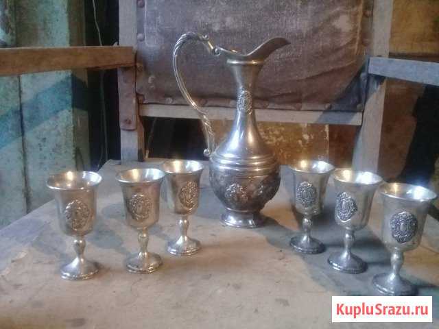 Набор кувшин и рюмки Отказное - изображение 1