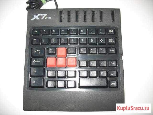Клавиатура A4Tech X7 G100 Black USB Саратов - изображение 1