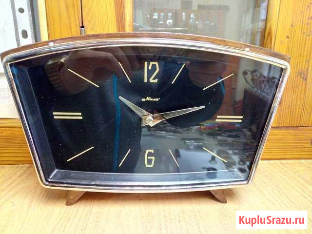 Настольные механические часы Маяк 1965 г Гуково - изображение 1