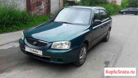 Hyundai Accent 1.5 МТ, 2002, седан Родники