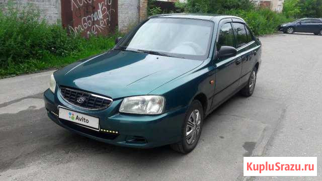 Hyundai Accent 1.5 МТ, 2002, седан Родники - изображение 1