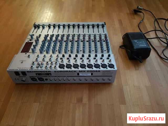 Микшерный пульт Behringer Eurorack MX 2004A Челябинск - изображение 1