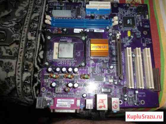 Материнские платы Socket 478, видеокарты AGP Мытищи