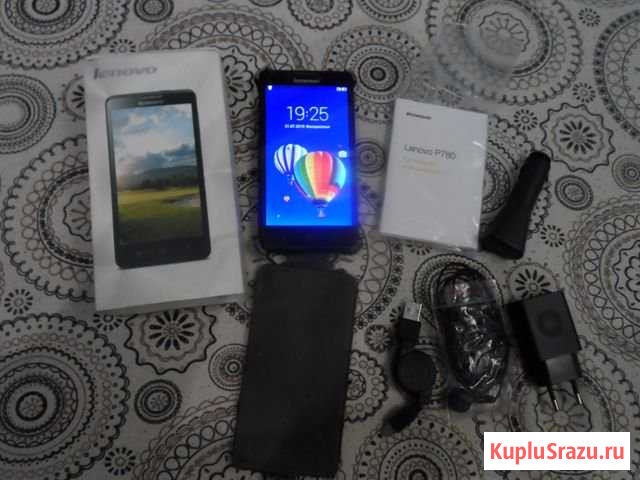 Сотовый телефон Lenovo p780+карта памяти,чехол Киров - изображение 1