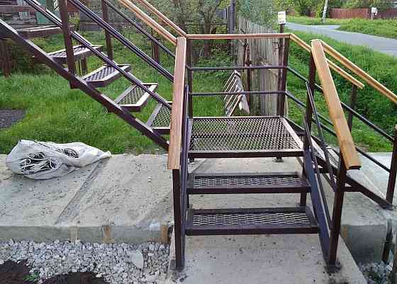 Наружные лестницы из металла под заказ Лобня