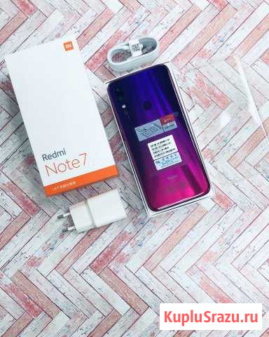 Xiaomi Redmi Note 7 3/32 Twilight Gold новый Ялта - изображение 1