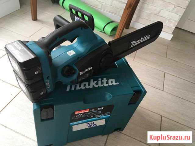 Цепная аккумуляторная пила makita lxt ящик makpac Калуга - изображение 1