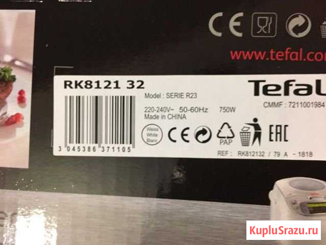 Мультиварка Tefal RK812132 Северодвинск - изображение 1