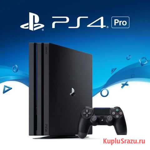 Sony PlayStation 4 PRO (4К) + 15 Игр / Гарантия Петрозаводск - изображение 1