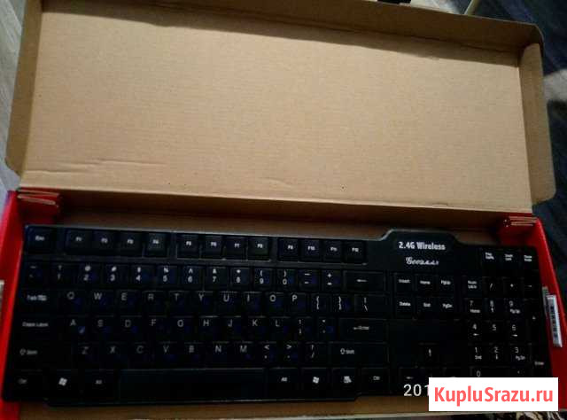 Продаётся беспроводная клавиатура Липецк - изображение 1