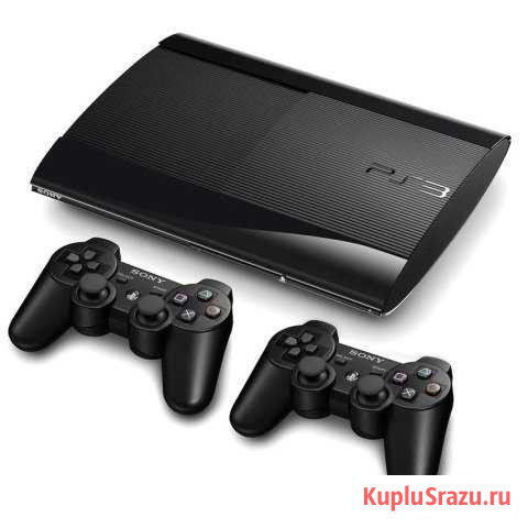 Sony PS 3 SS +33 игры +2 Геймпада 500Gb Fifa 19 Петрозаводск - изображение 1